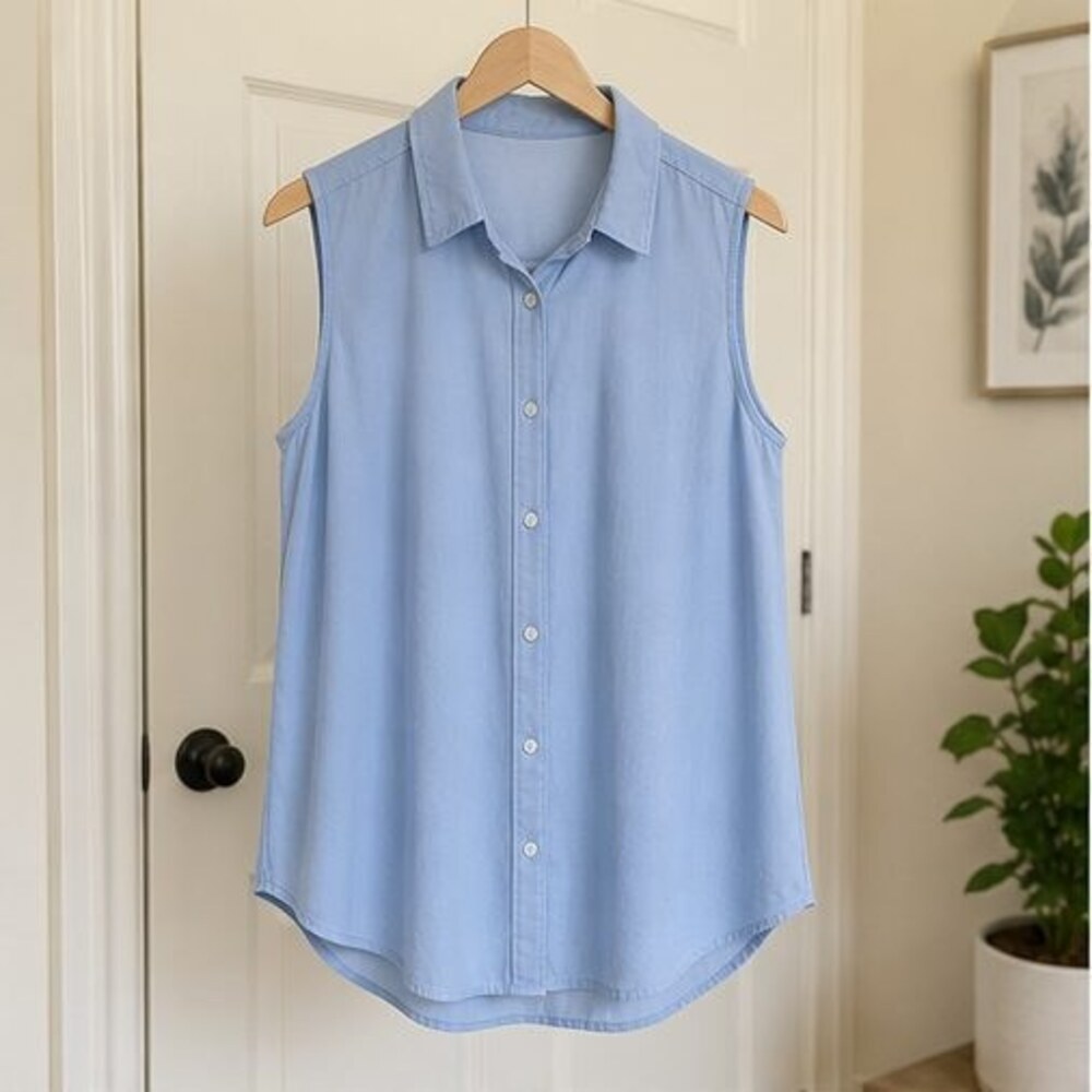 Blue Cami Blouse